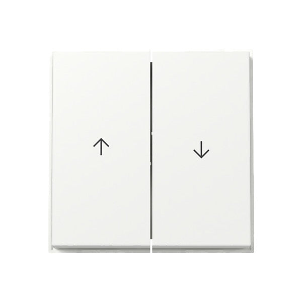 Gira Wippe 2f Pfeil (WG UP) Reinweiß 329466